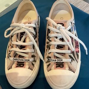 Christian Dior Walk’N’Dior floral sneakers